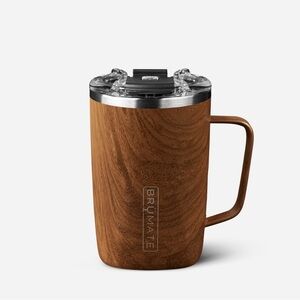 New in Box-Brumate 16 oz Toddy Coffee Cup Walnut print